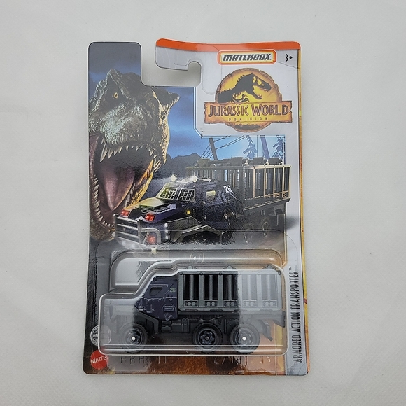 Matchbox Jurassic World Dominion Armored Action Transporter - Picture 1 of 2
